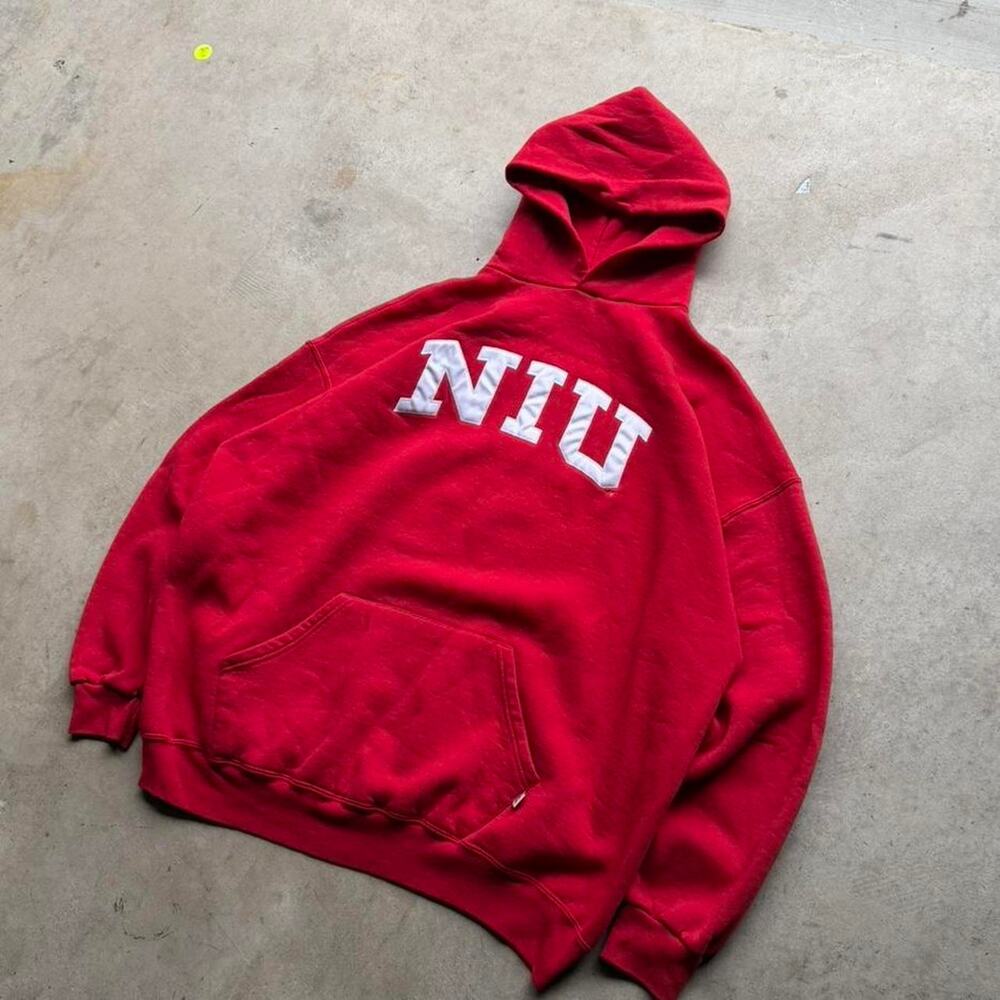 Vintage NIU Russell Athletic hoodie vintage